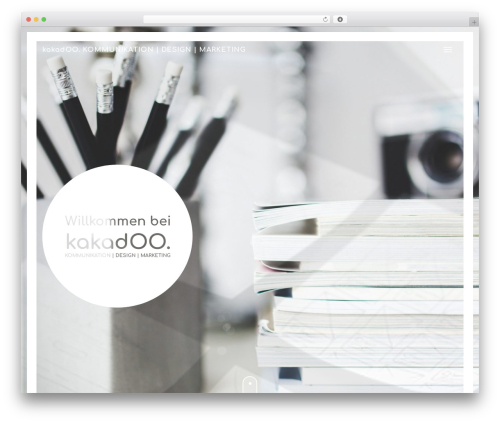 WordPress theme Layers - kakadoo-kommunikation.de