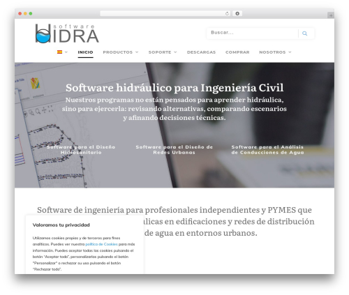 WordPress theme Thrive Theme Builder - hidrasoftware.com
