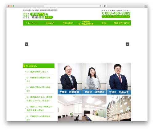 Best WordPress theme theme134 - hamamatsusouzoku.com