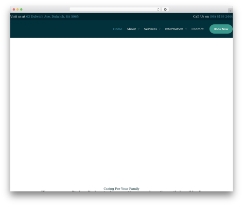 Blocksy free WordPress theme - dulwichfamilypractice.com.au
