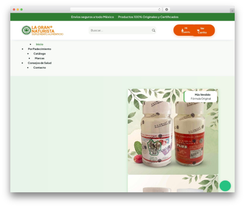 Divi ajax search WordPress plugin - lagrannaturista.com.mx