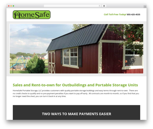 Executive Pro Theme WordPress theme - homesaferto.com