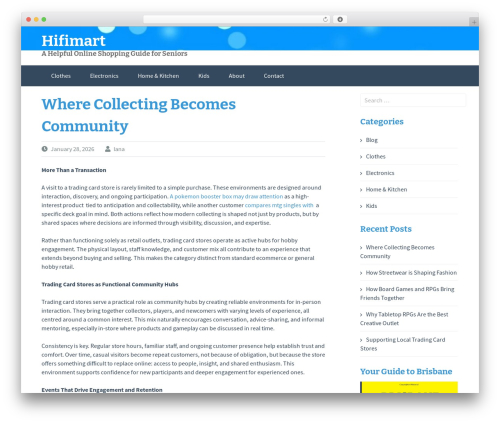 FlatOn WordPress ecommerce theme - hifimart.com.au