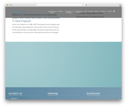 Pro WordPress theme - sigcoinc.com
