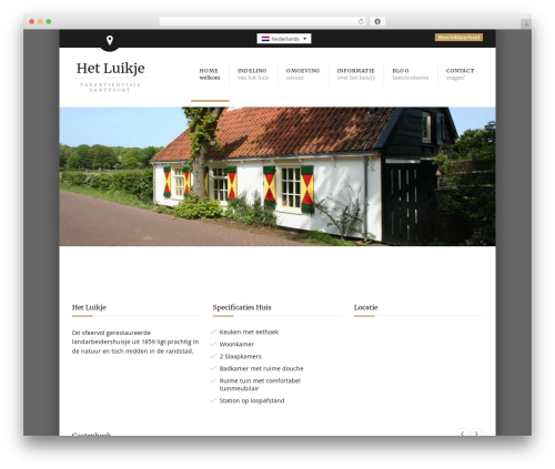 Theme WordPress luikje - hetluikje.com