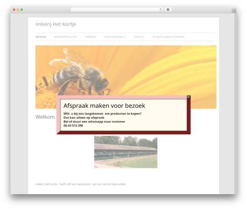 Tiny Forge theme WordPress - hetkorfje.nl