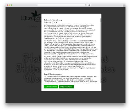 Dsgvo all in one for wp pro WordPress plugin - hiltruper-hof.de