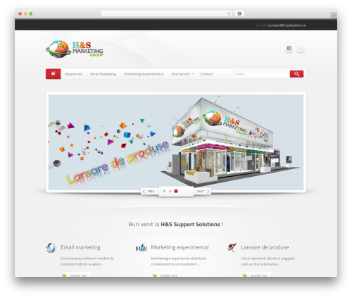 WordPress theme Maxx - hssolutions.ro