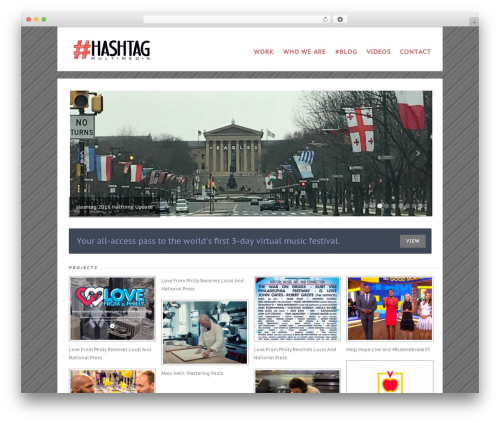 WordPress theme Uber - hashtagmultimedia.com