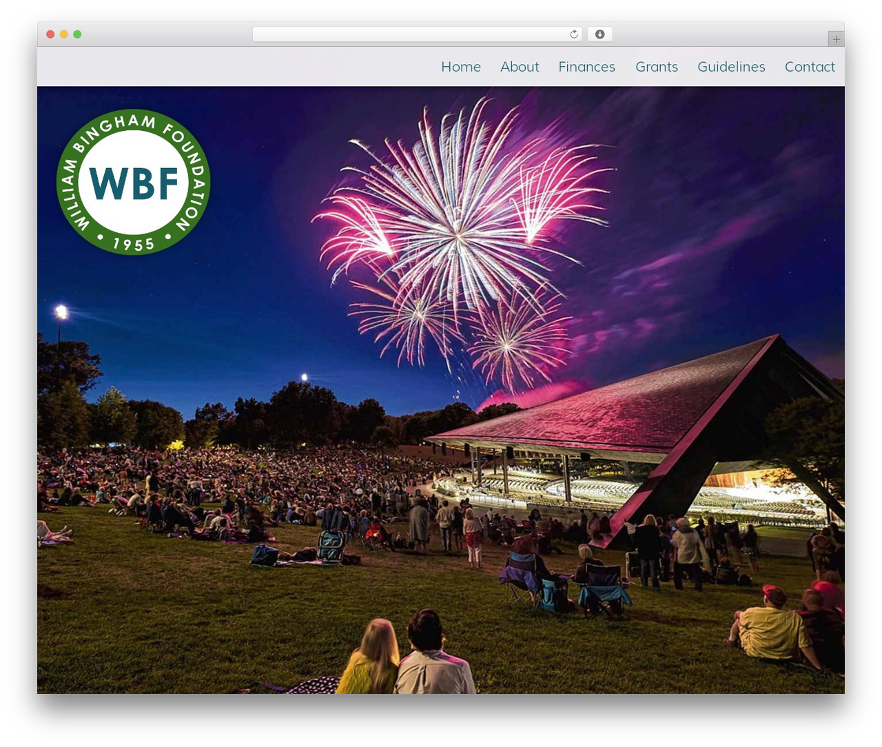 WordPress theme Bingham Foundation 2020 - wbinghamfoundation.org