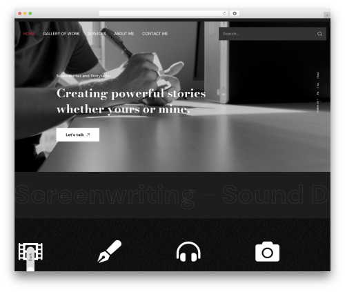 Haru frames WordPress plugin - colebrownjohn.com