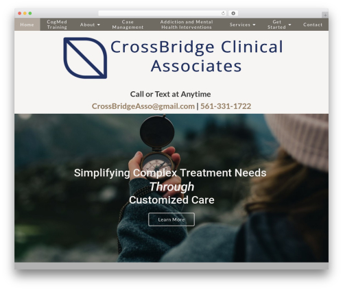 Megatheme WordPress theme - crossbridgeclinicalasso.com