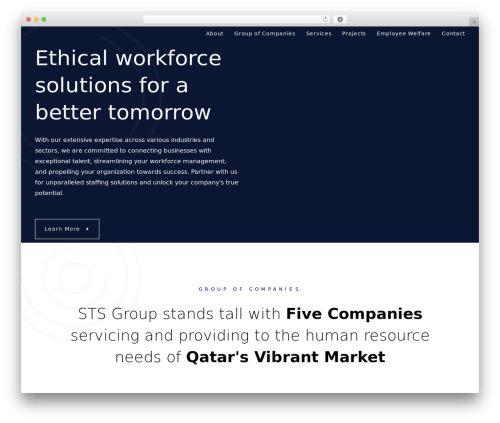 Theme STS Generic theme WordPress - stsgroupqatar.com