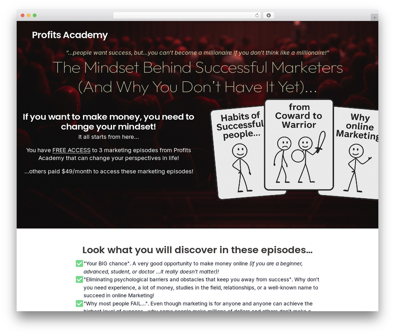 Theme WordPress Convertio - profits-academy.com