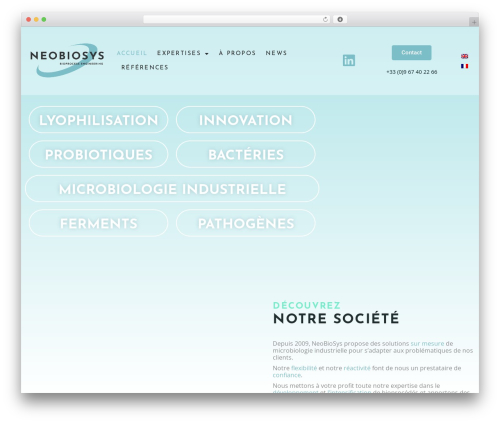 Thème Wordpress WordPress theme - neobiosys.com Thème Wordpress WordPress theme - neobiosys.com
