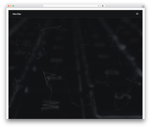 Vcparticlesbackground WordPress plugin - hakanbilgic.com