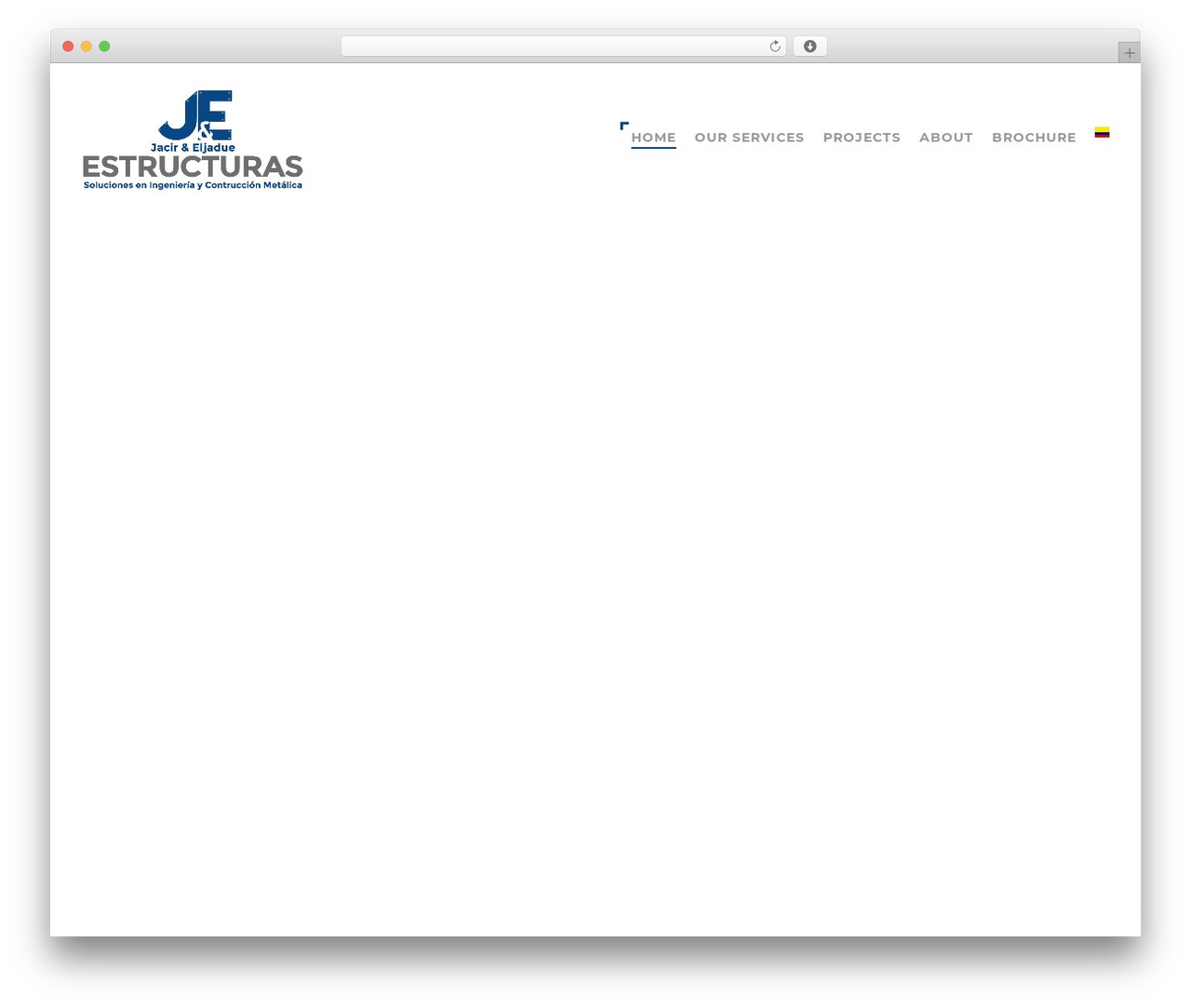 WordPress theme Structure - estructurasjye.com
