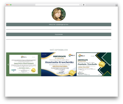 WordPress theme Beverly - happinesswithinyou.com