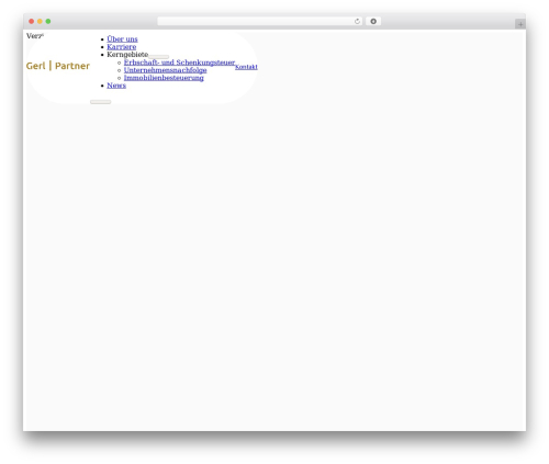 WordPress theme Etch Child Theme - gerl.de