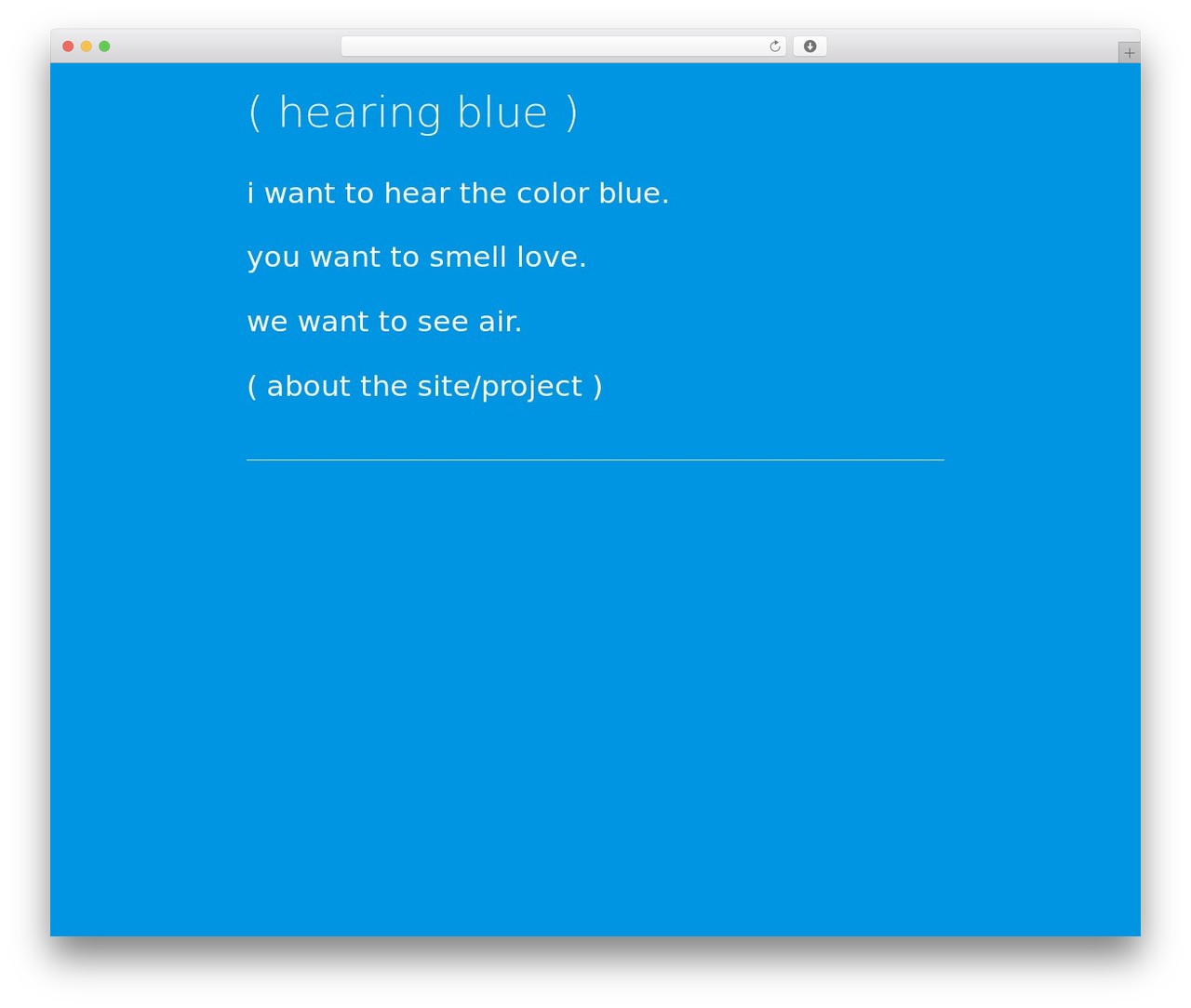 WordPress theme Simplest - hearingblue.com