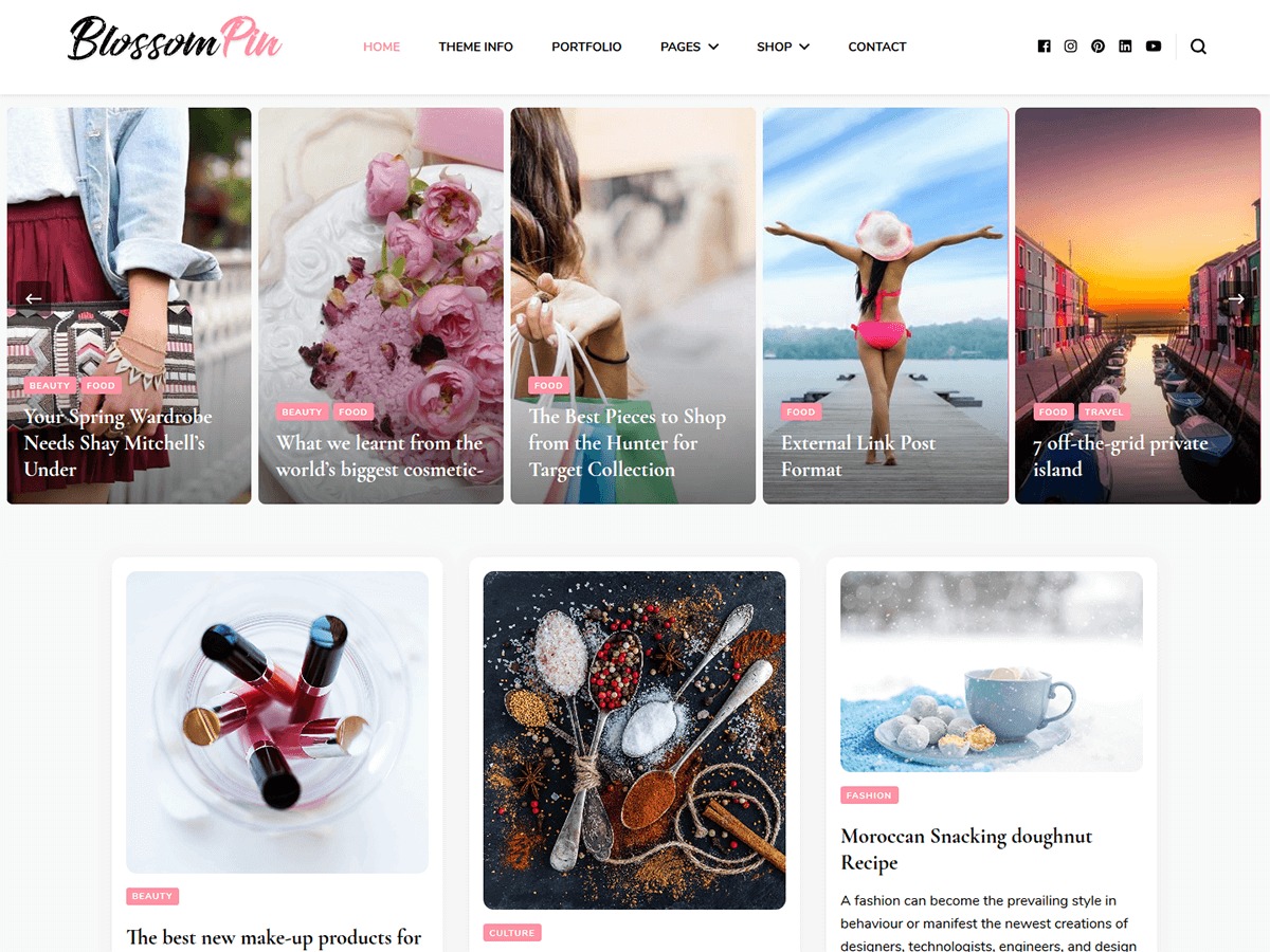 Pieces shop. Тема для WORDPRESS розовая. Нужна тема для WORDPRESS Blossom Spa Pro.