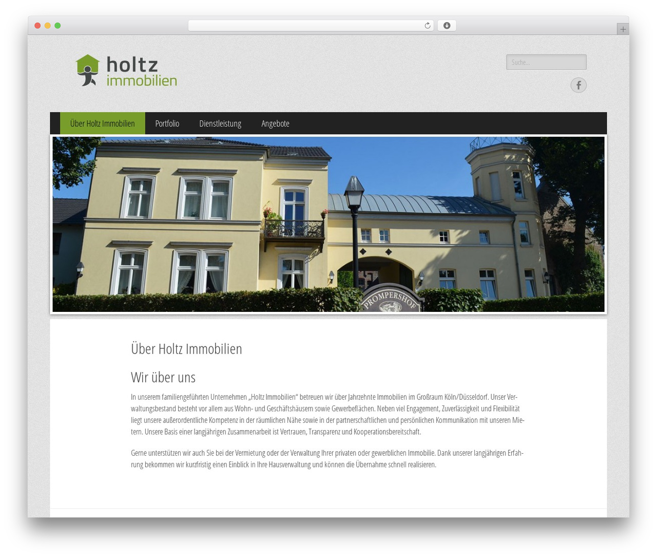 Catch Responsive theme WordPress - holtzimmobilien.de