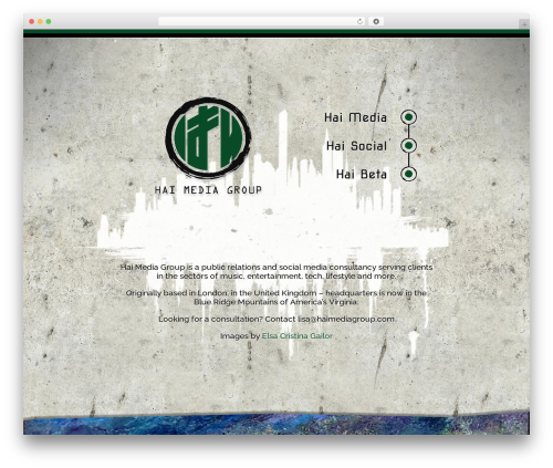 Divi WordPress theme - haimediagroup.com