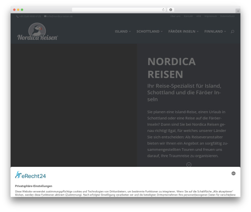 Newsletter2Go free WordPress plugin - nordica-reisen.de