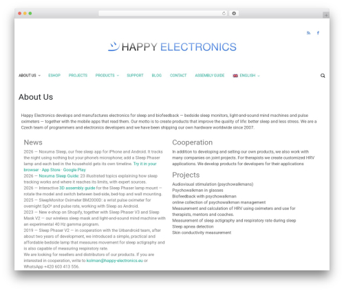 evolve theme WordPress free - happy-electronics.eu
