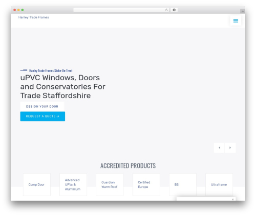 Ghost WordPress theme - hanleytrade.co.uk