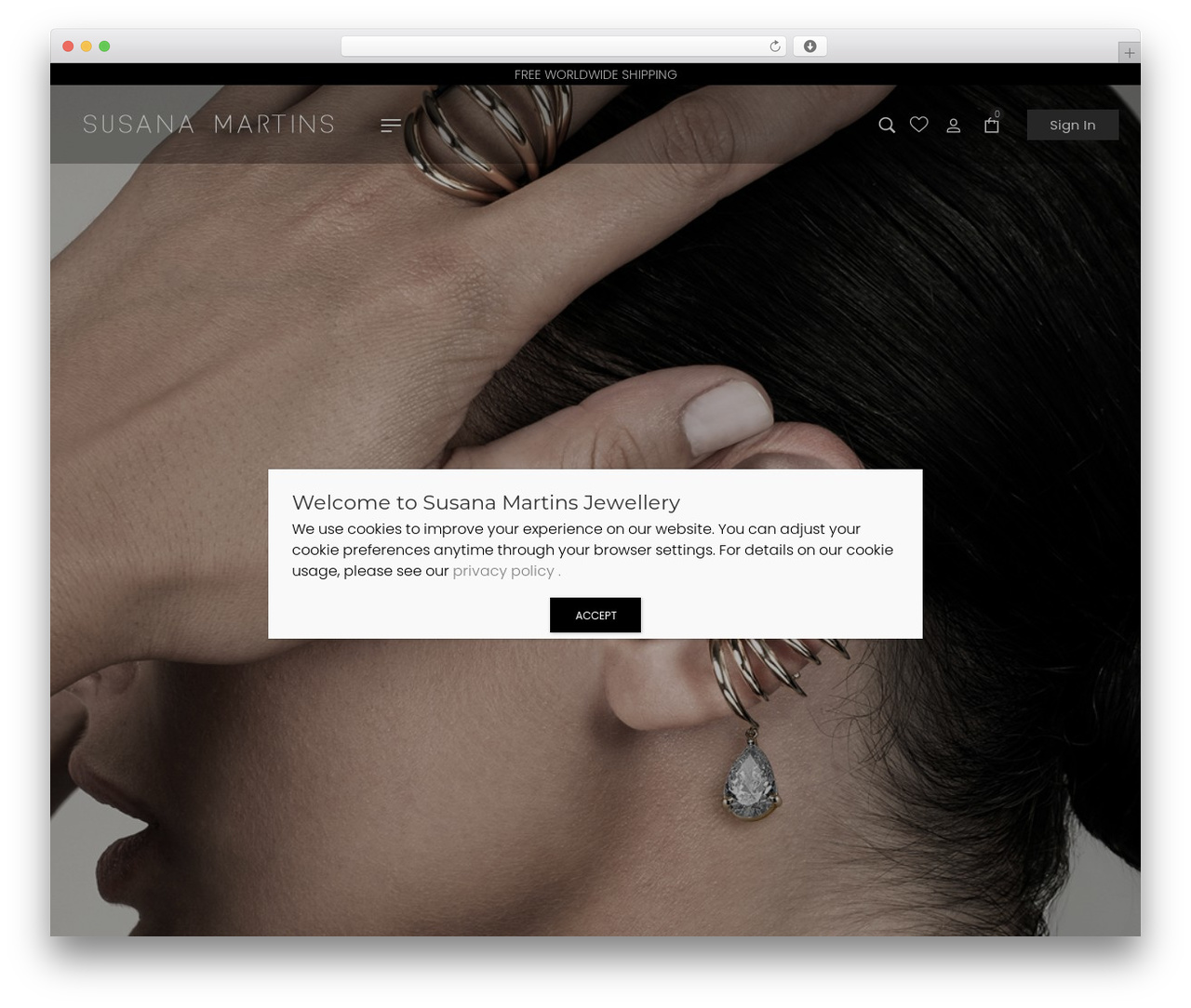 Moren Child WordPress theme - susanamartins.com