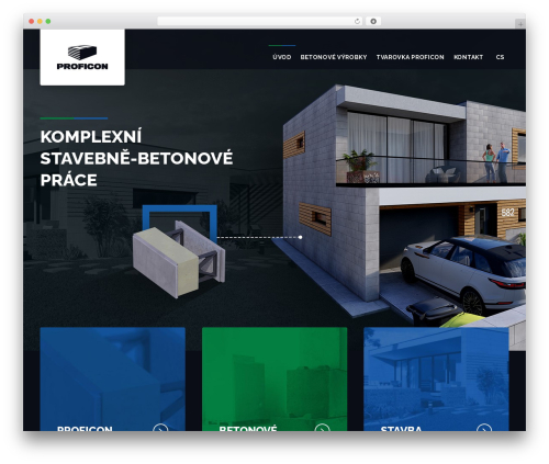 Proficon WordPress theme - proficon.cz