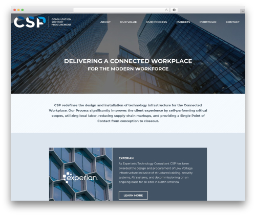 Theme WordPress CSP WordPress Theme - cspconsultantsgroup.com