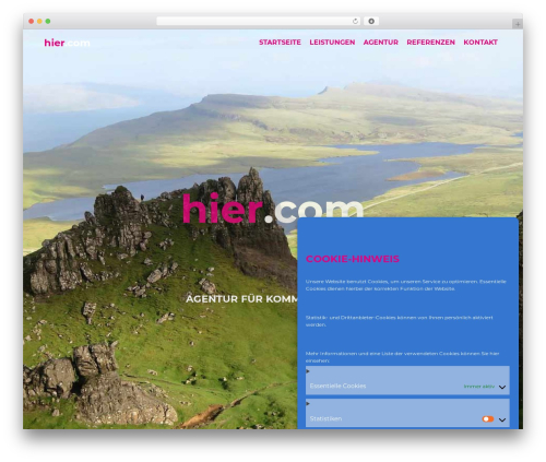 Theme WordPress hier.com - hier.com