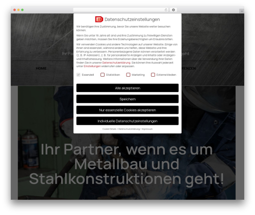 Trydus WordPress theme - dimo-gmbh.com