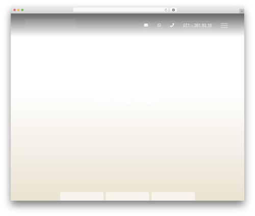 WordPress theme Eigen Theme - debruinmakelaardij.nl