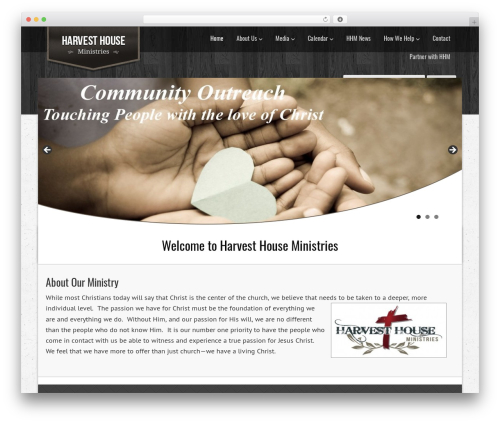 Ezchurch WordPress plugin - harvesthouseministries.com