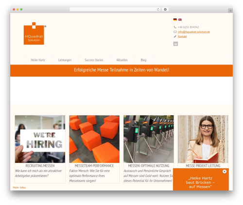 WordPress theme RT-Theme 18 - hquadrat-solution.de
