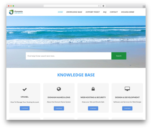 WP theme KnowledgePress - help.oceaniawebhosting.com.au