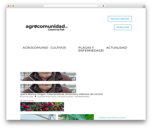 Frontend post submission manager WordPress plugin - agrocomunidad.com