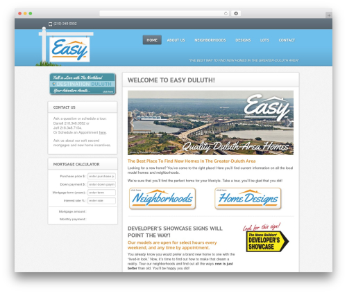 EasyDuluth WordPress theme - easyduluth.com