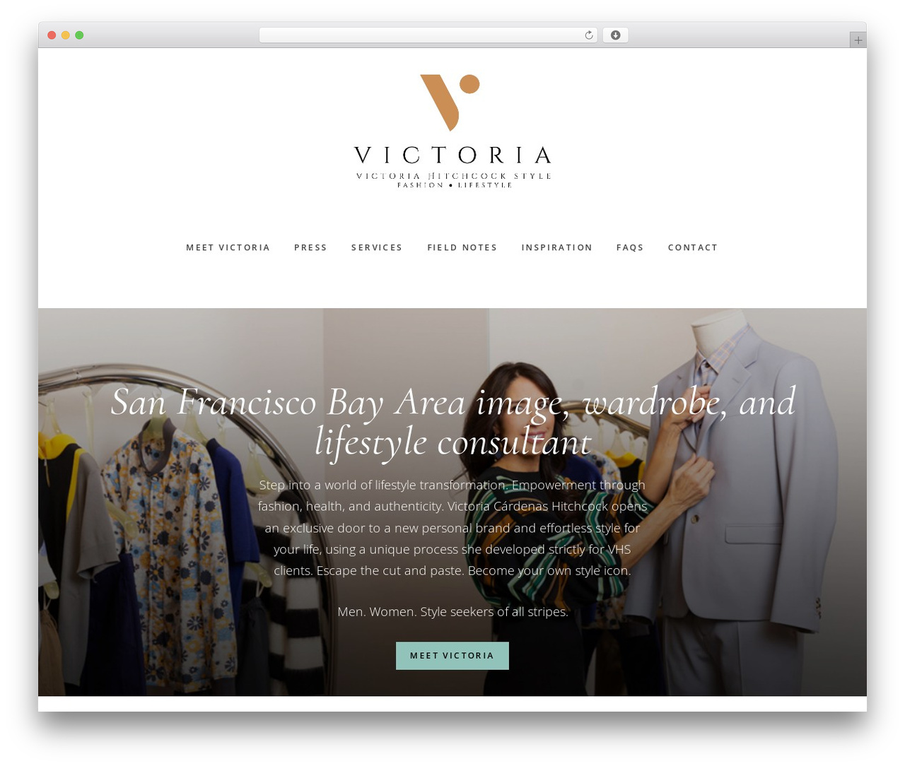 Genesis theme WordPress - victoriahitchcock.style