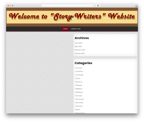 GridRead WordPress theme design - storywriters.ws GridRead WordPress theme design - storywriters.ws