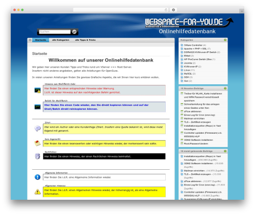 iTheme theme WordPress - hilfedatenbank.de