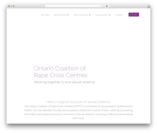 OCRCC Theme WP theme - sexualassaultsupport.ca