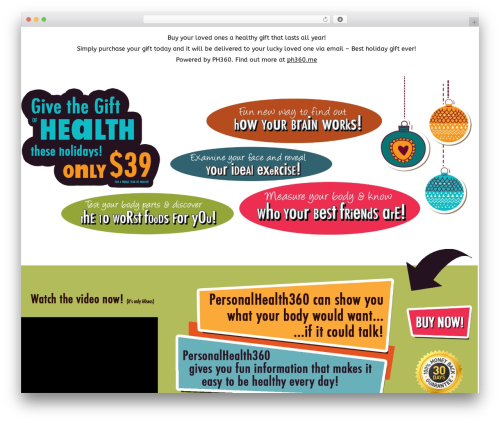 Wpdonations WordPress plugin - healthygift.org