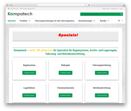 Theme WordPress Jupiter - kompatech.ch