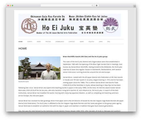Tiny Framework free WordPress theme - hoeijuku.com