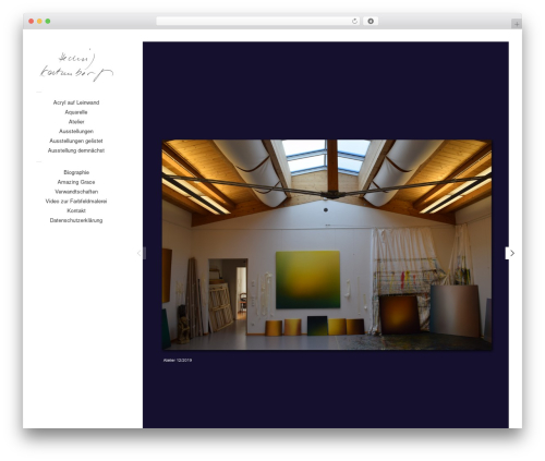 WP theme Touchfolio - hedwig-katzenberger.de