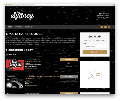 Rhp slides WordPress plugin - thesydneybenson.com
